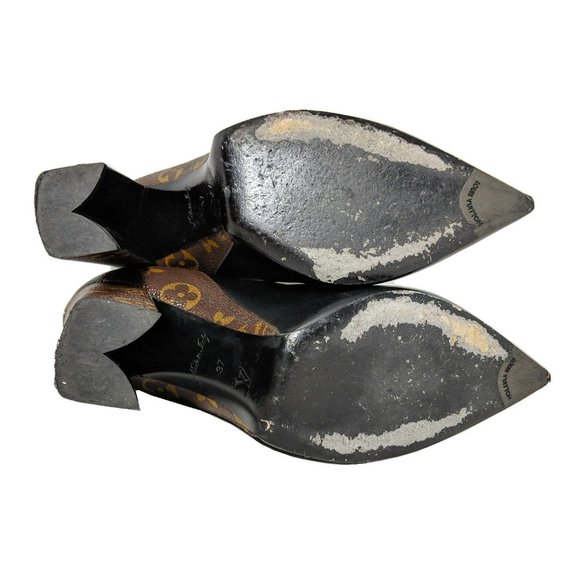 Louis Vuitton Matchmake Ankle Boots in Black 37 - Picture 5 of 8